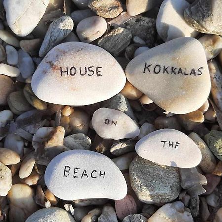House Kokkalas On The Beach Pyrgadikia Esterno foto