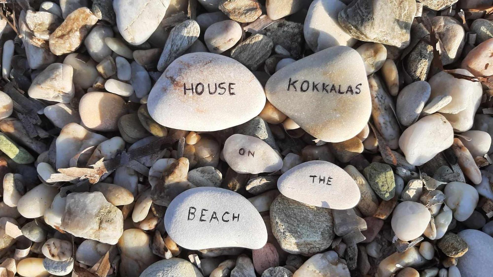 House Kokkalas On The Beach Pyrgadikia Esterno foto